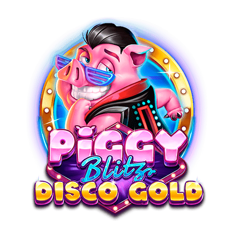 piggy-blitz-disco-gold logo